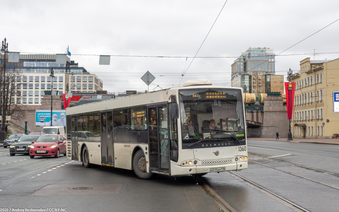 Санкт-Петербург, Волжанин-5270-20-06 "СитиРитм-12" № 1360