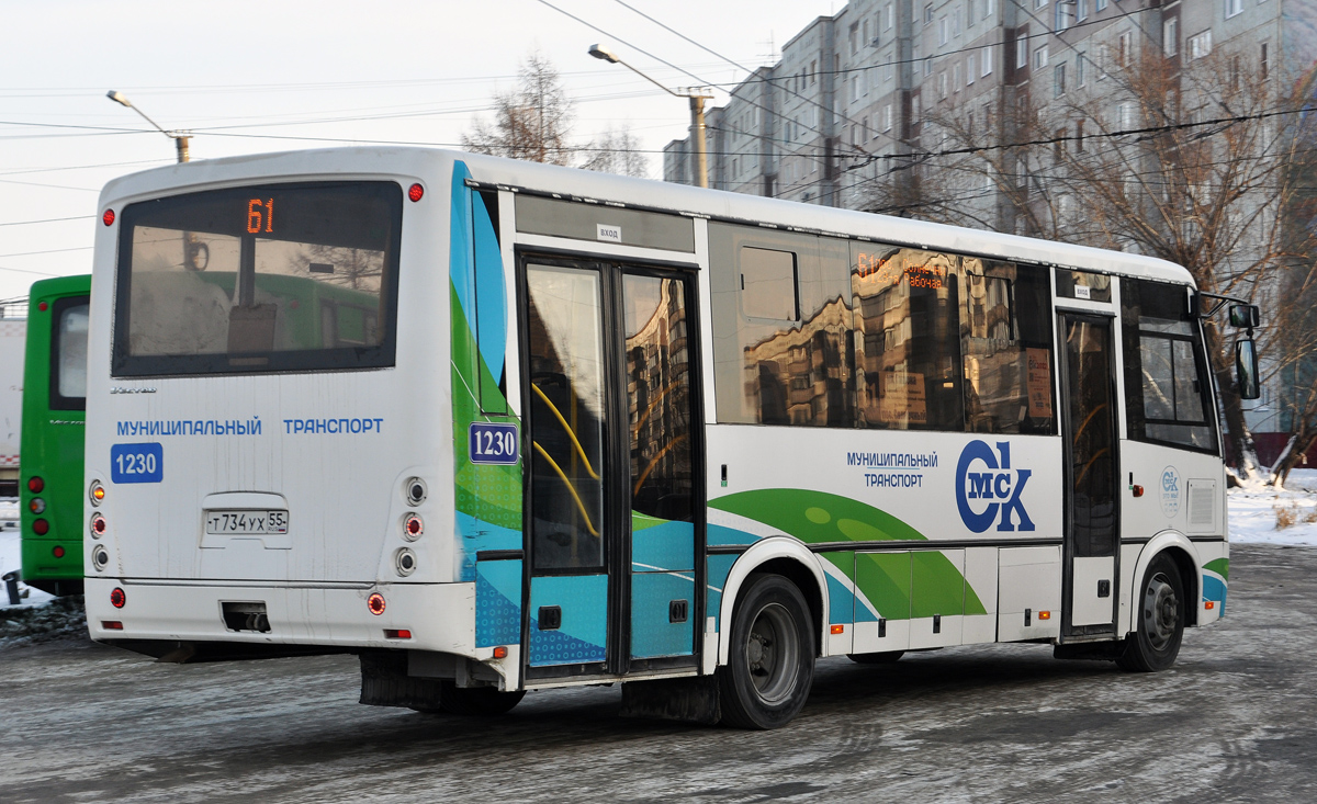 Омская область, ПАЗ-320414-04 "Вектор" (1-2) № 1230