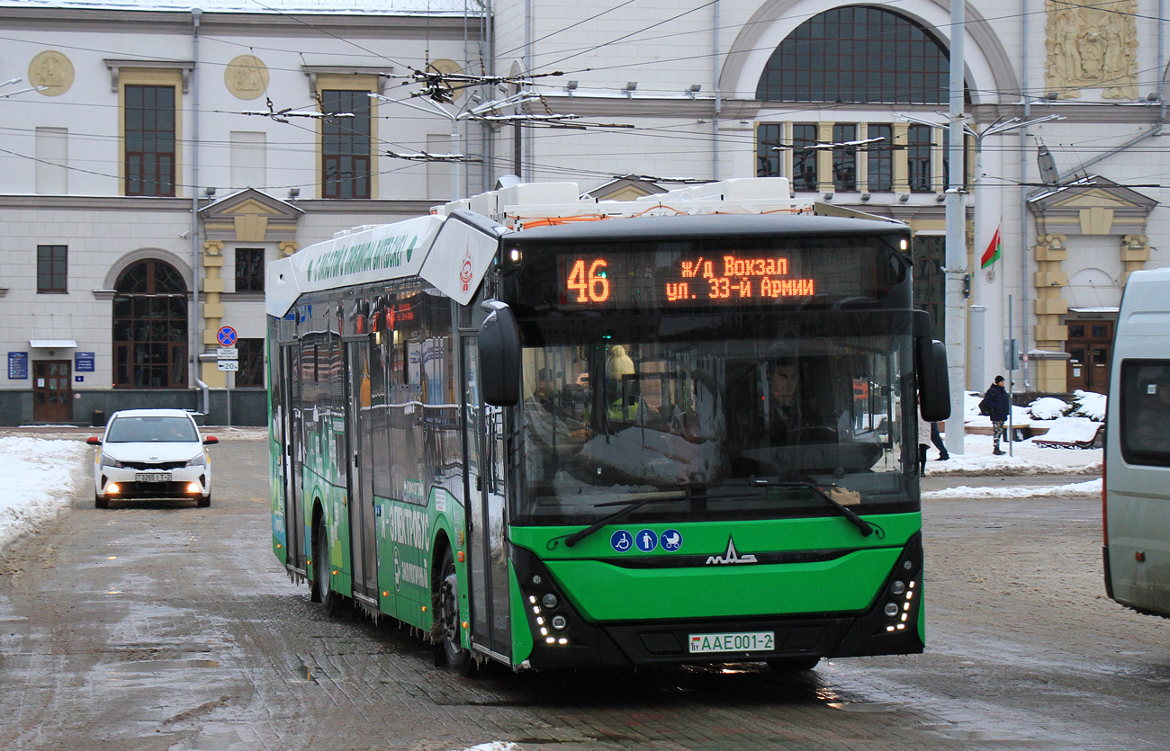 Витебская область, МАЗ-303.E10 № АА Е001-2