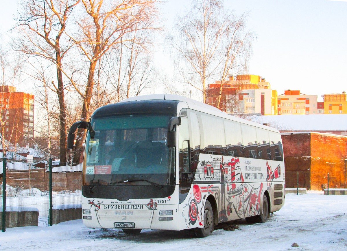 Szentpétervár, MAN R07 Lion's Coach RHC444 sz.: n751