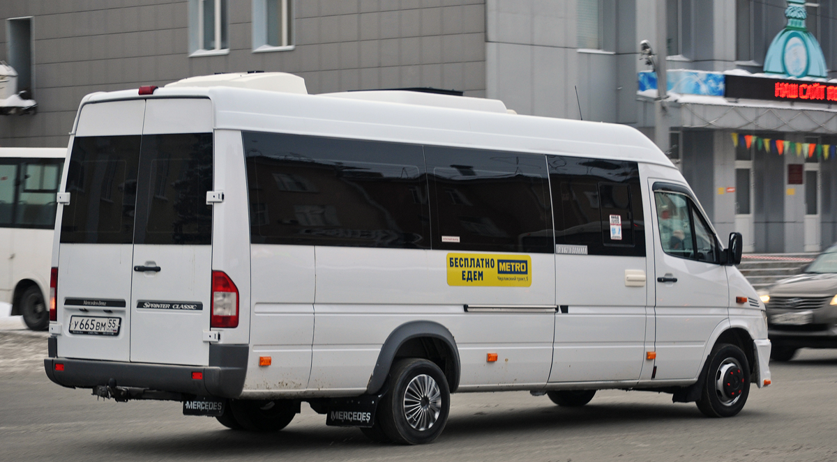 Омская область, Луидор-223215 (MB Sprinter Classic) № У 665 ВМ 55