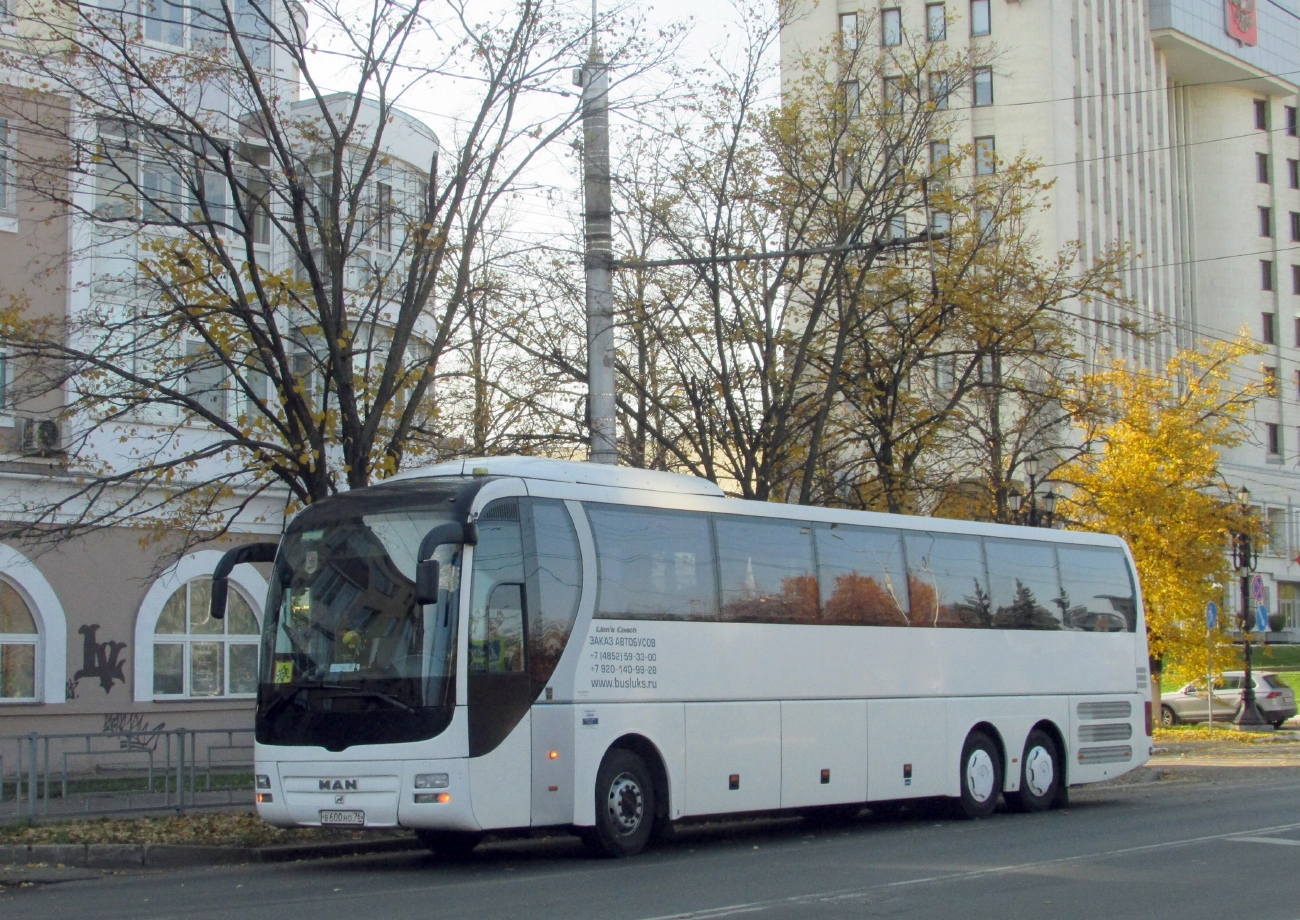 Ярославская область, MAN R08 Lion's Coach L RHC444 L № В 600 НО 76