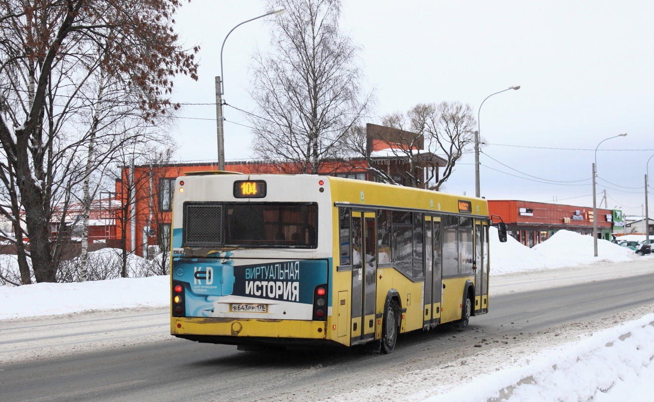 Санкт-Петербург, МАЗ-103.485 № В 643 РР 178