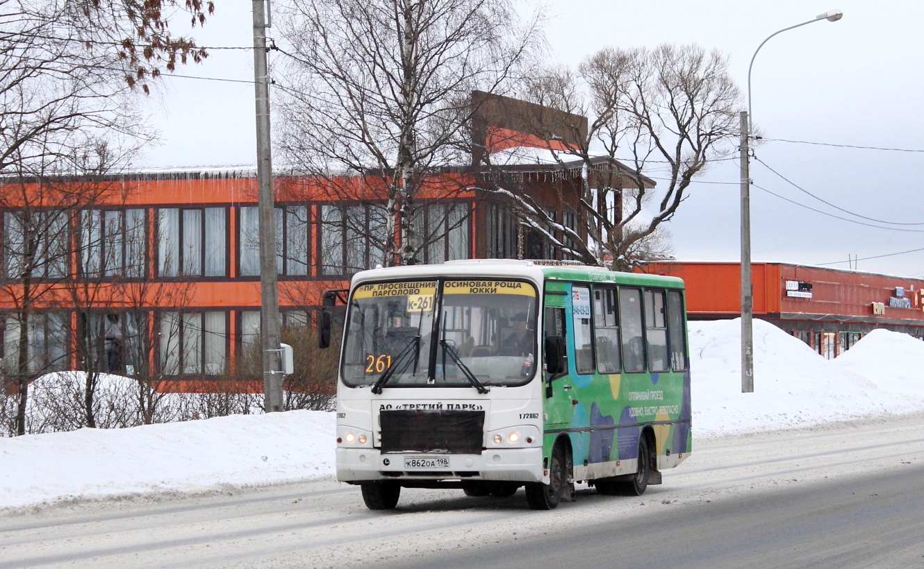 Санкт-Петербург, ПАЗ-320402-05 № К 862 ОА 198