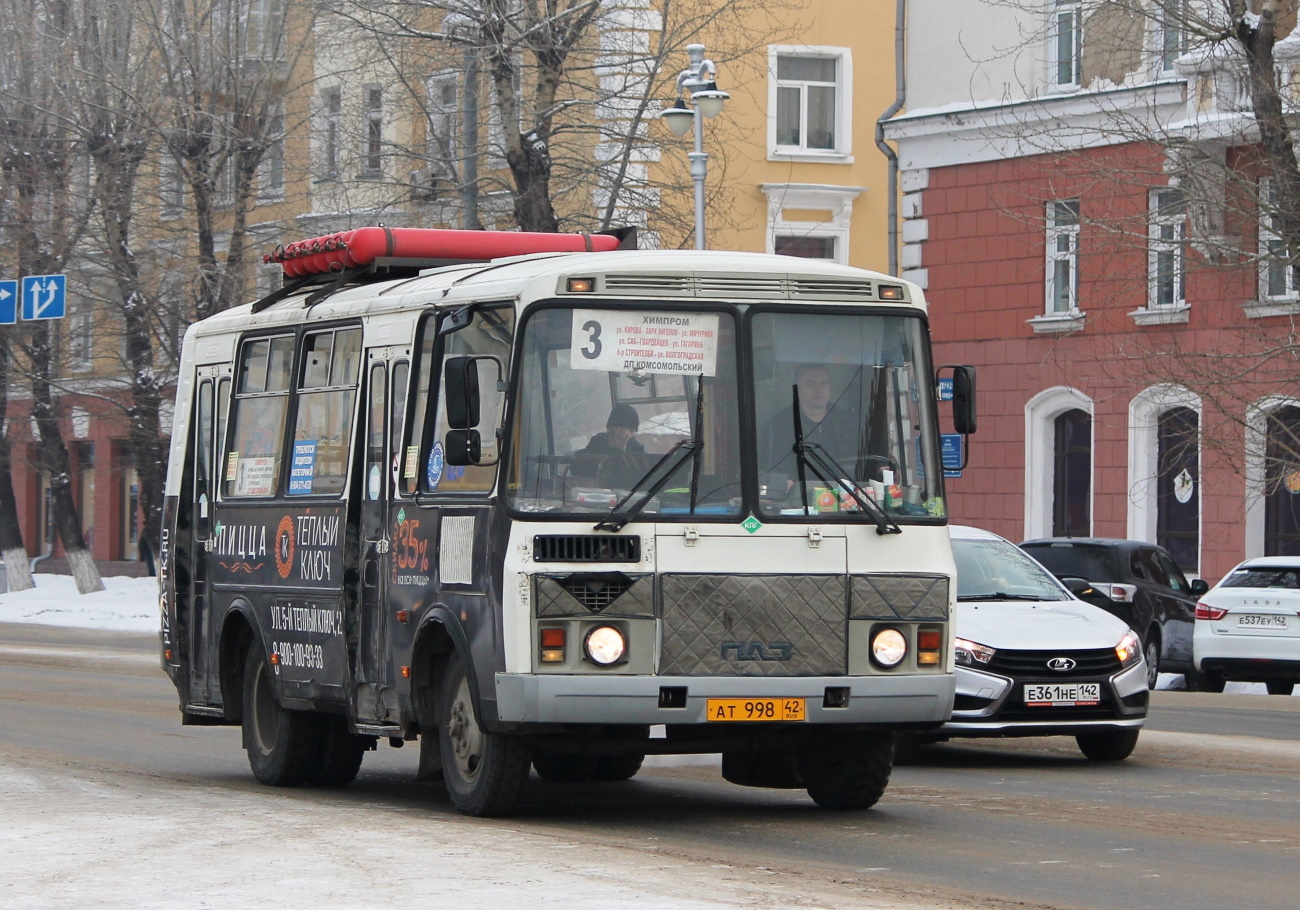 Кемеровская область - Кузбасс, ПАЗ-32054 № 998