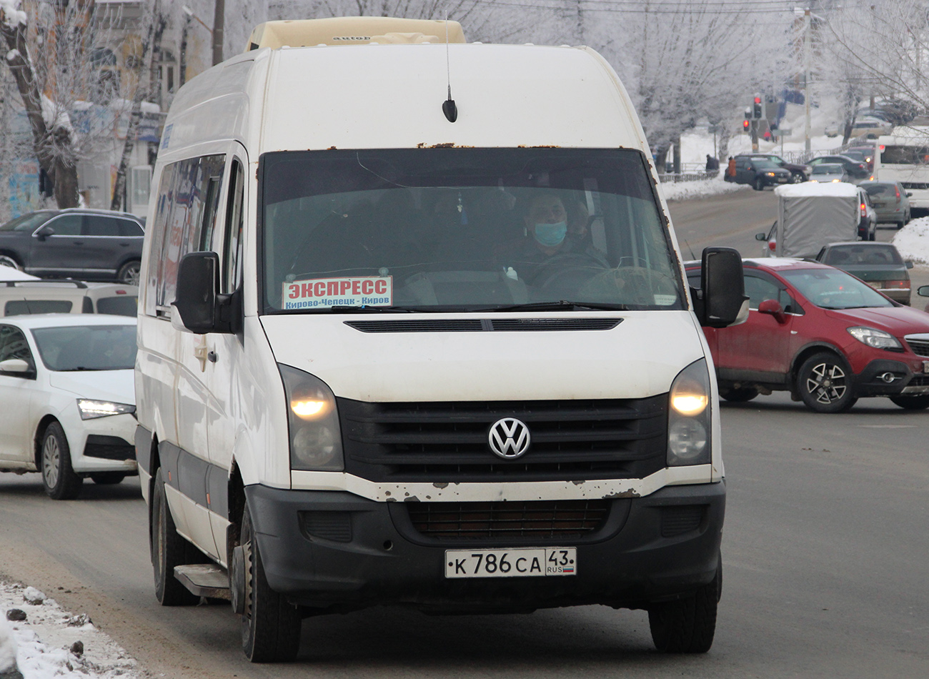 Кировская область, Луидор-223700 (Volkswagen Crafter) № К 786 СА 43