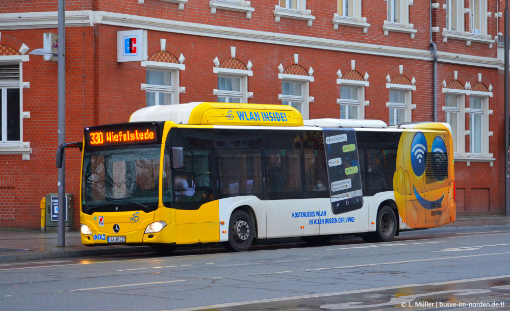 Бремен, Mercedes-Benz Citaro C2 NGT № 16041