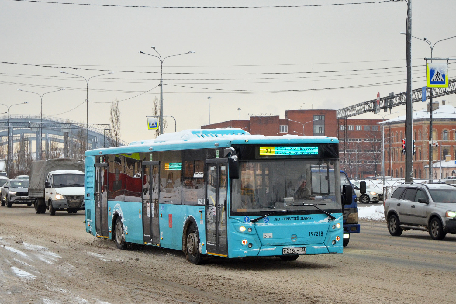 Санкт-Петербург, ЛиАЗ-5292.67 (LNG) № М 218 ЕМ 198