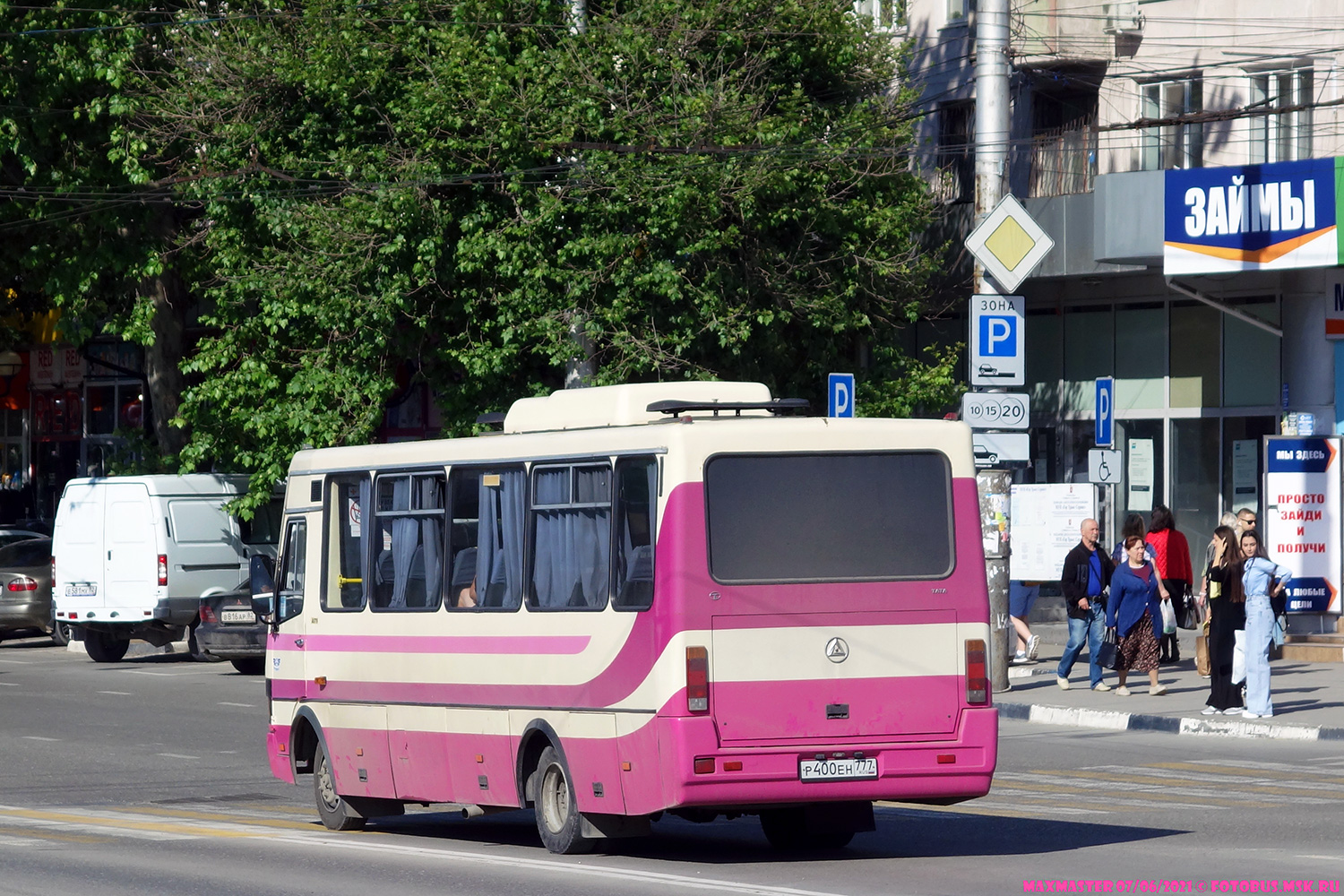 Республика Крым, БАЗ-А079.25 "Мальва" № Р 400 ЕН 777