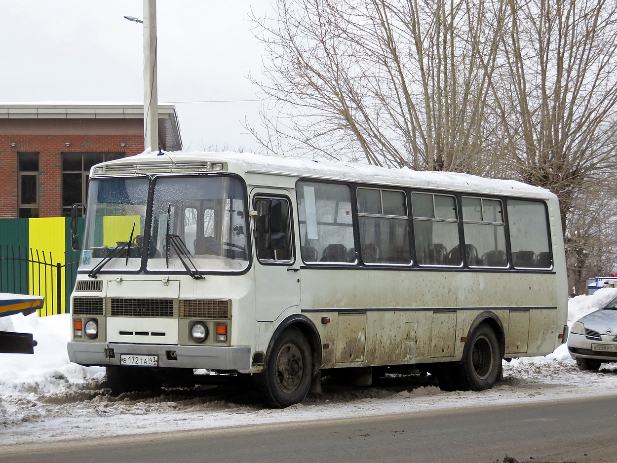 Кировская область, ПАЗ-4234 № В 172 ТА 43