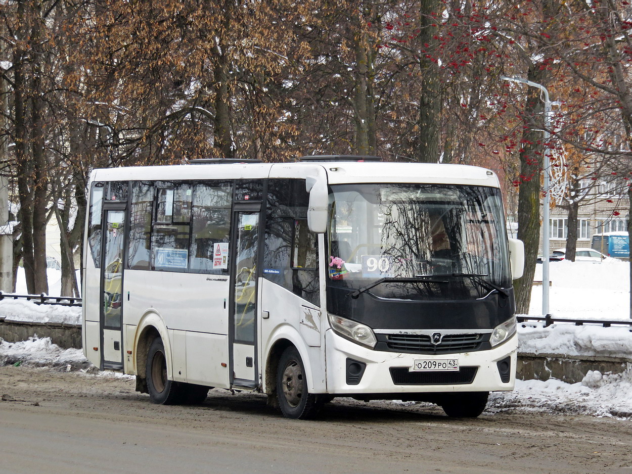 Кировская область, ПАЗ-320405-04 "Vector Next" № О 209 РО 43