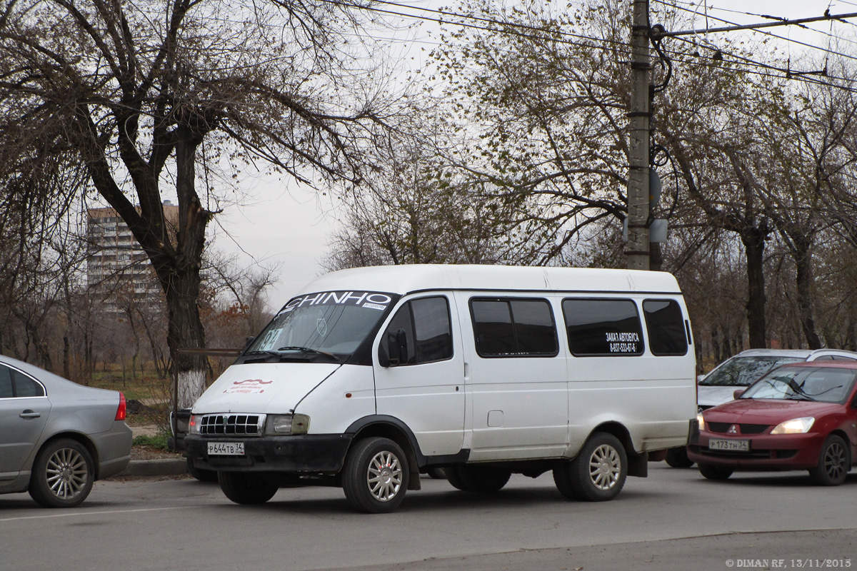 Volgograd region, GAZ-3285 (X6N) # Р 644 ТВ 34