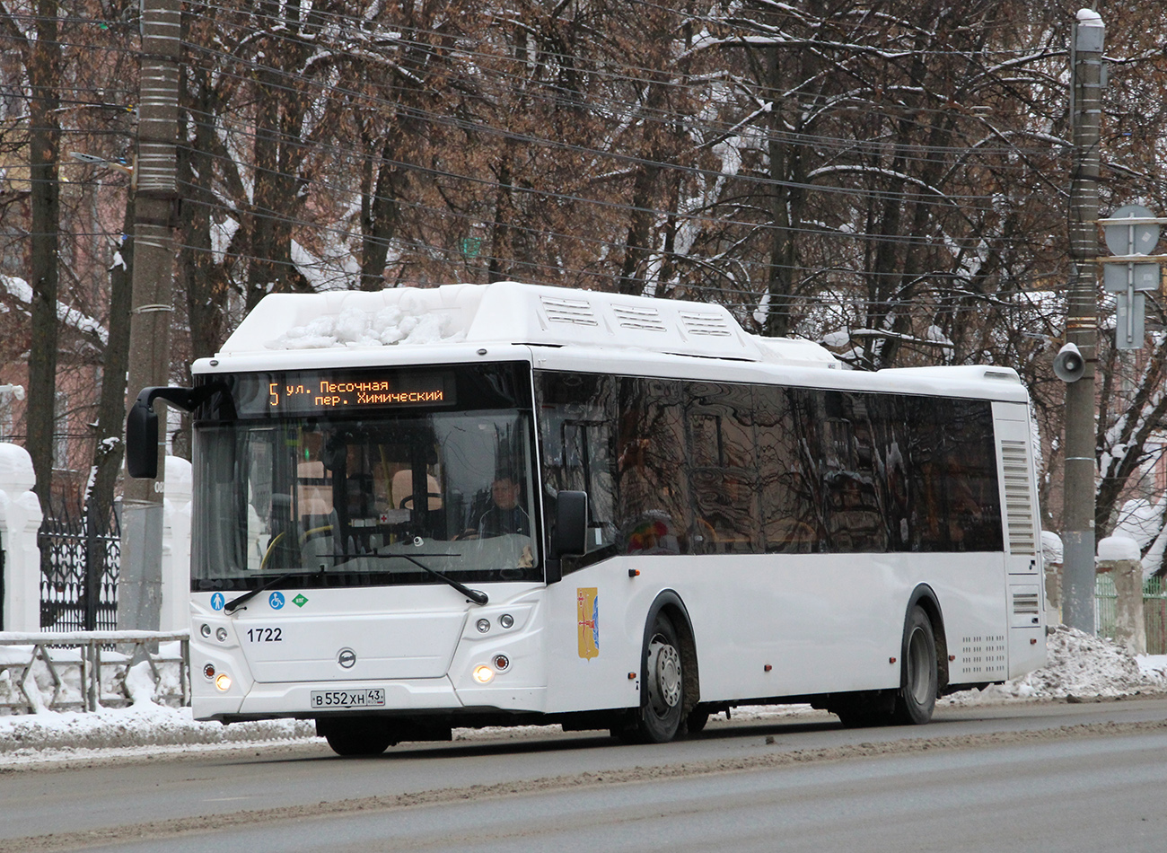 Кіраўская вобласць, ЛиАЗ-5292.67 (CNG) № х722