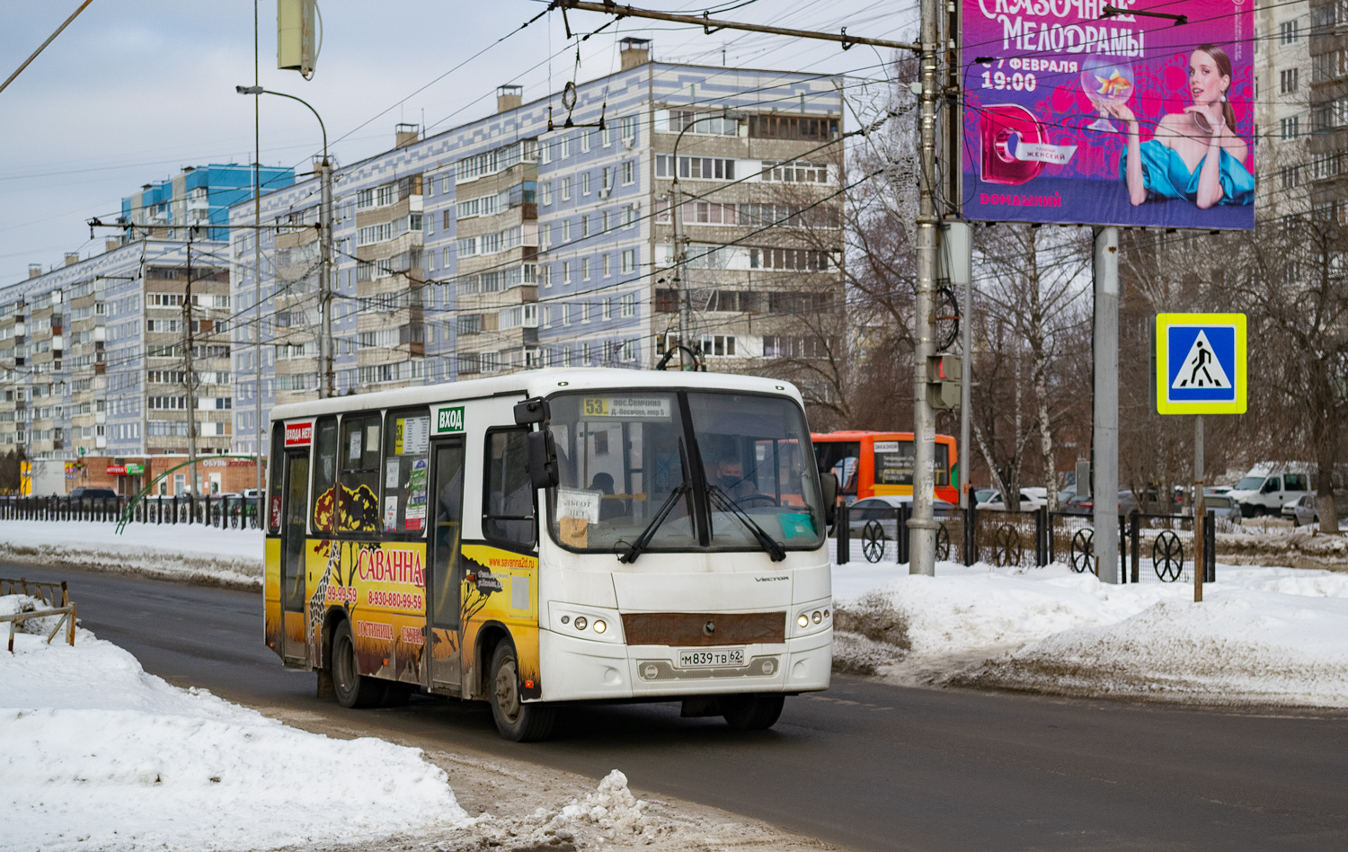 Рязанская область, ПАЗ-320402-05 "Вектор" № М 839 ТВ 62