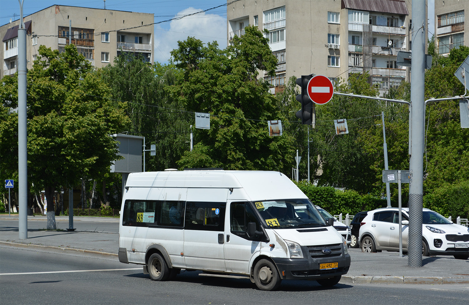 Тюменская область, Нижегородец-222709  (Ford Transit) № АН 492 72