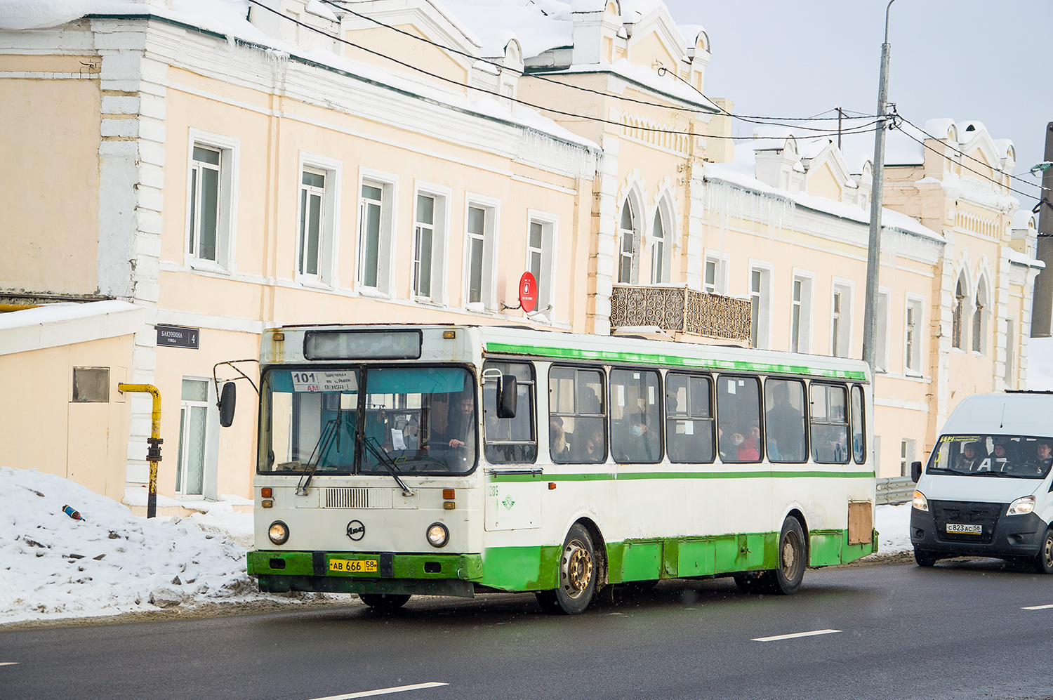 Penza region, LiAZ-5256.00 Nr. 286