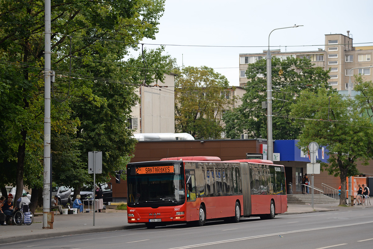 Литва, MAN A23 Lion's City GL NG313 № 3017