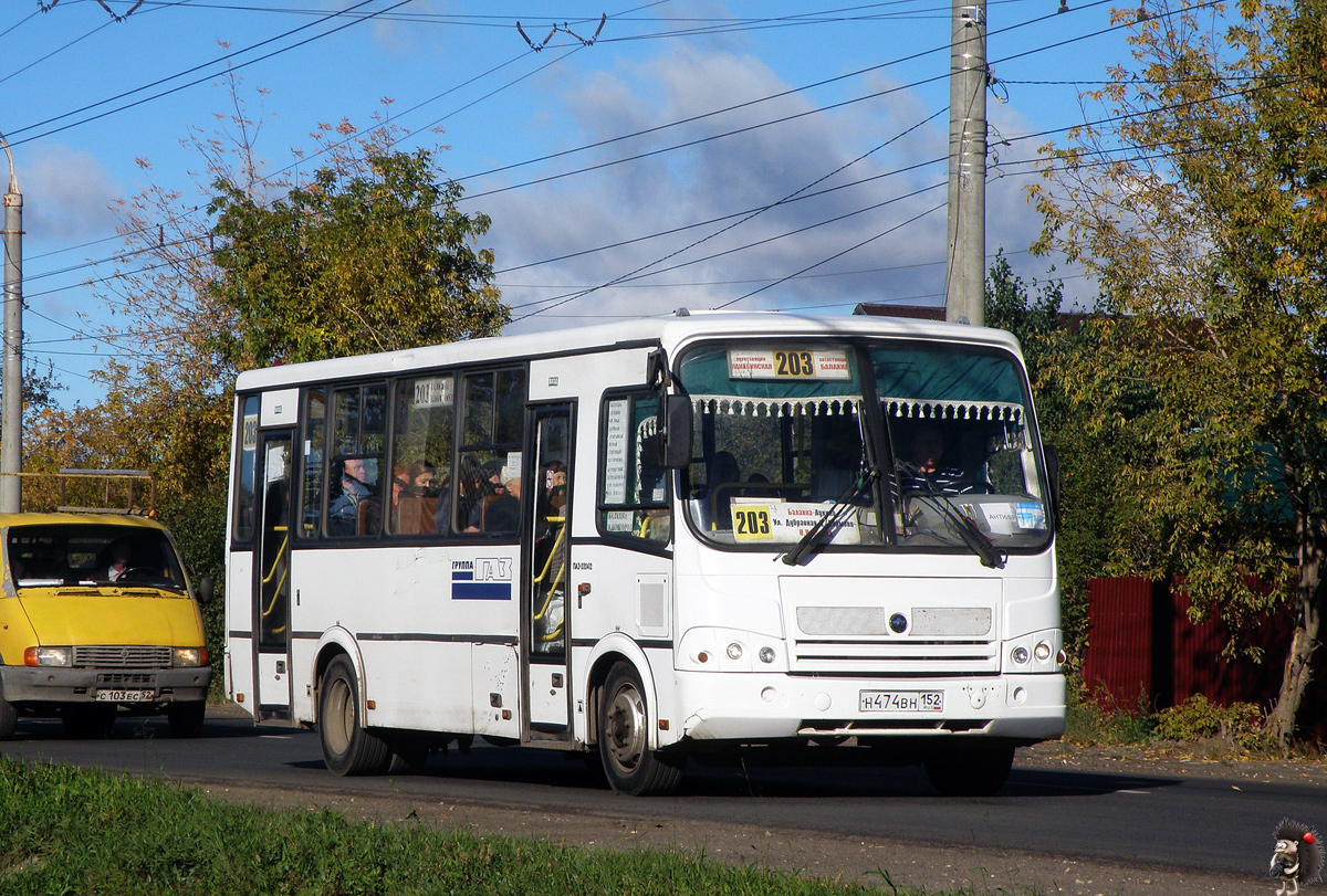 Нижегородская область, ПАЗ-320412-05 № Н 474 ВН 152