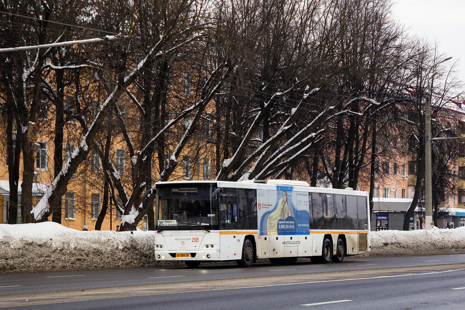 Московская область, ГолАЗ-622810-10 № 2585