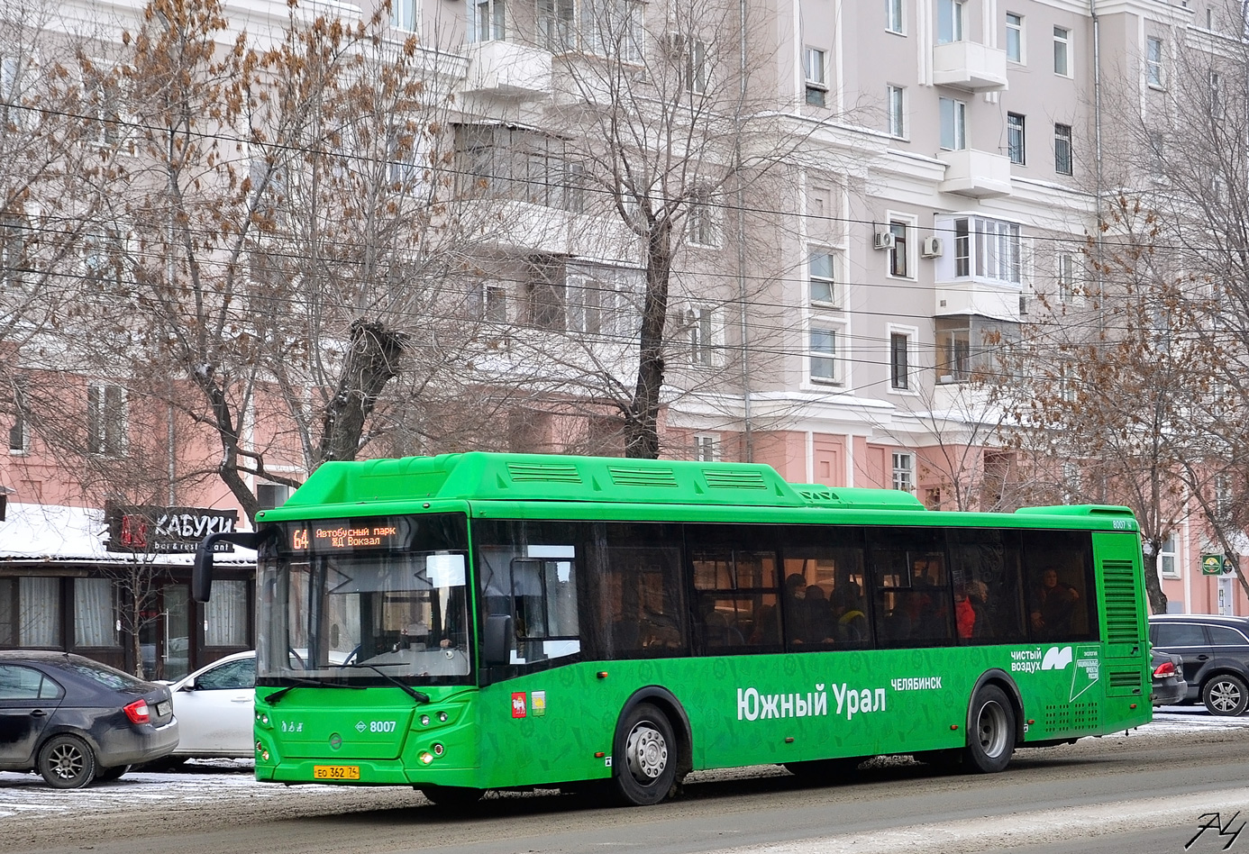 Челябинская область, ЛиАЗ-5292.67 (CNG) № 8007