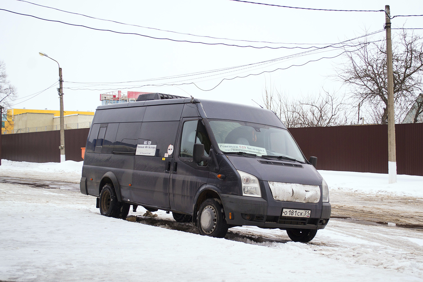 Белгородская область, Ford Transit № О 181 СК 31