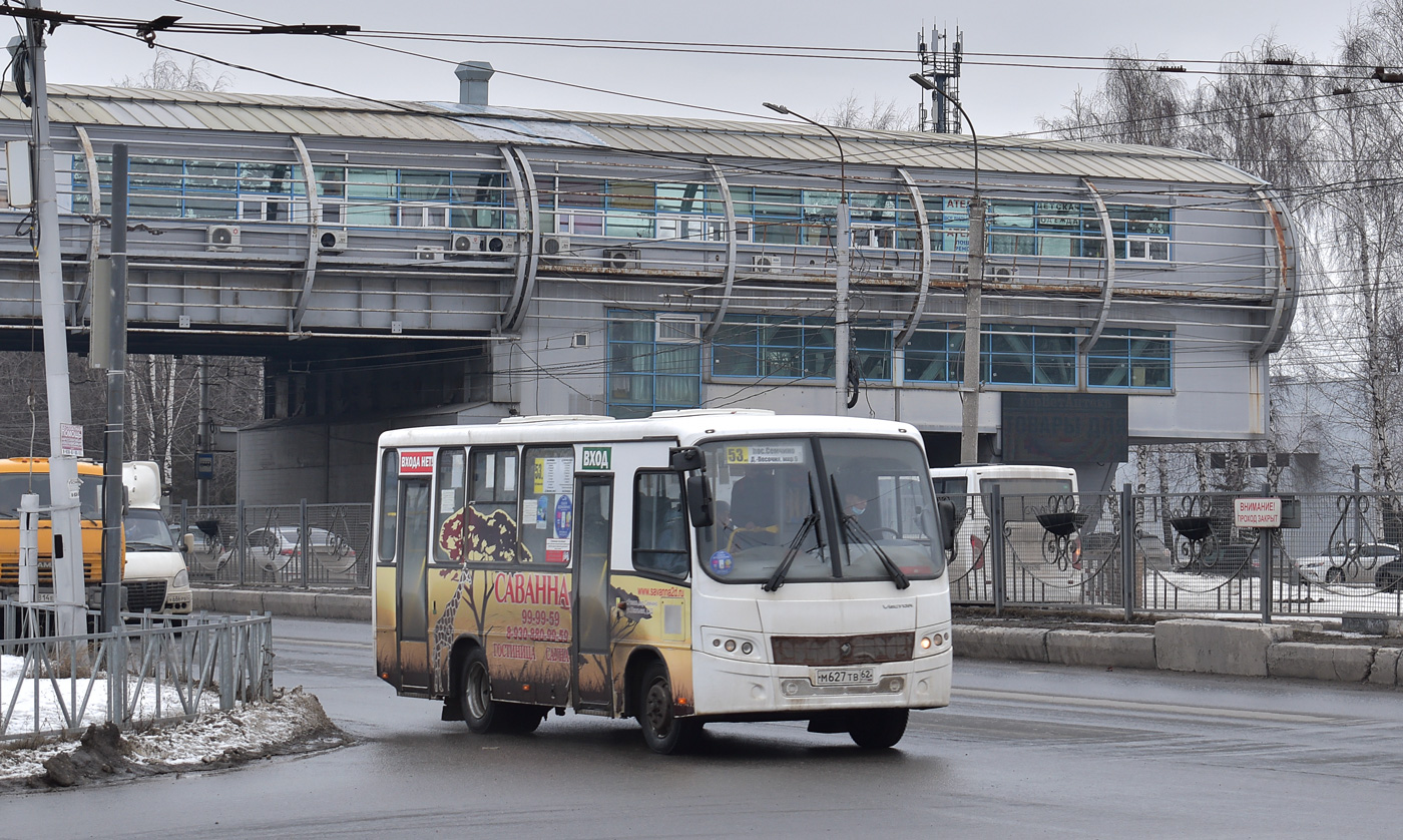 Рязанская область, ПАЗ-320402-05 "Вектор" № М 627 ТВ 62