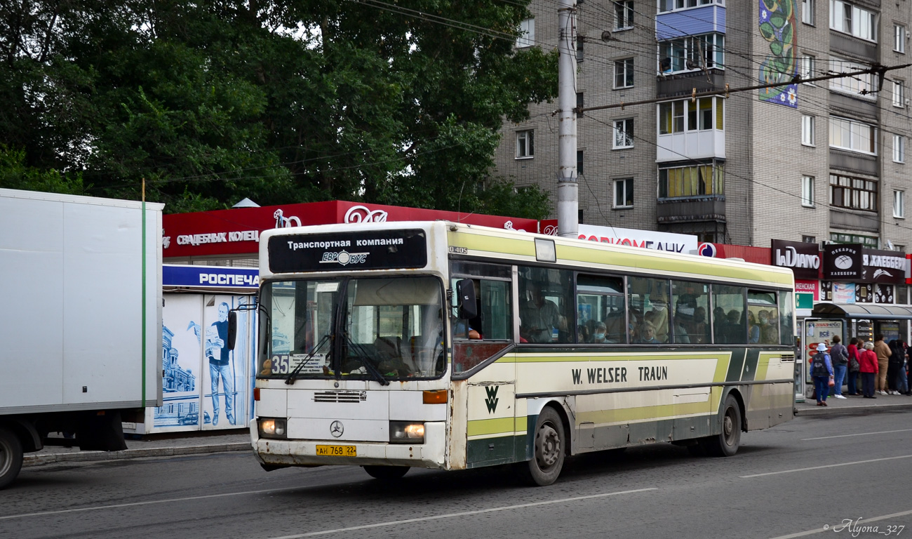 Алтайский край, Mercedes-Benz O405 № АН 768 22