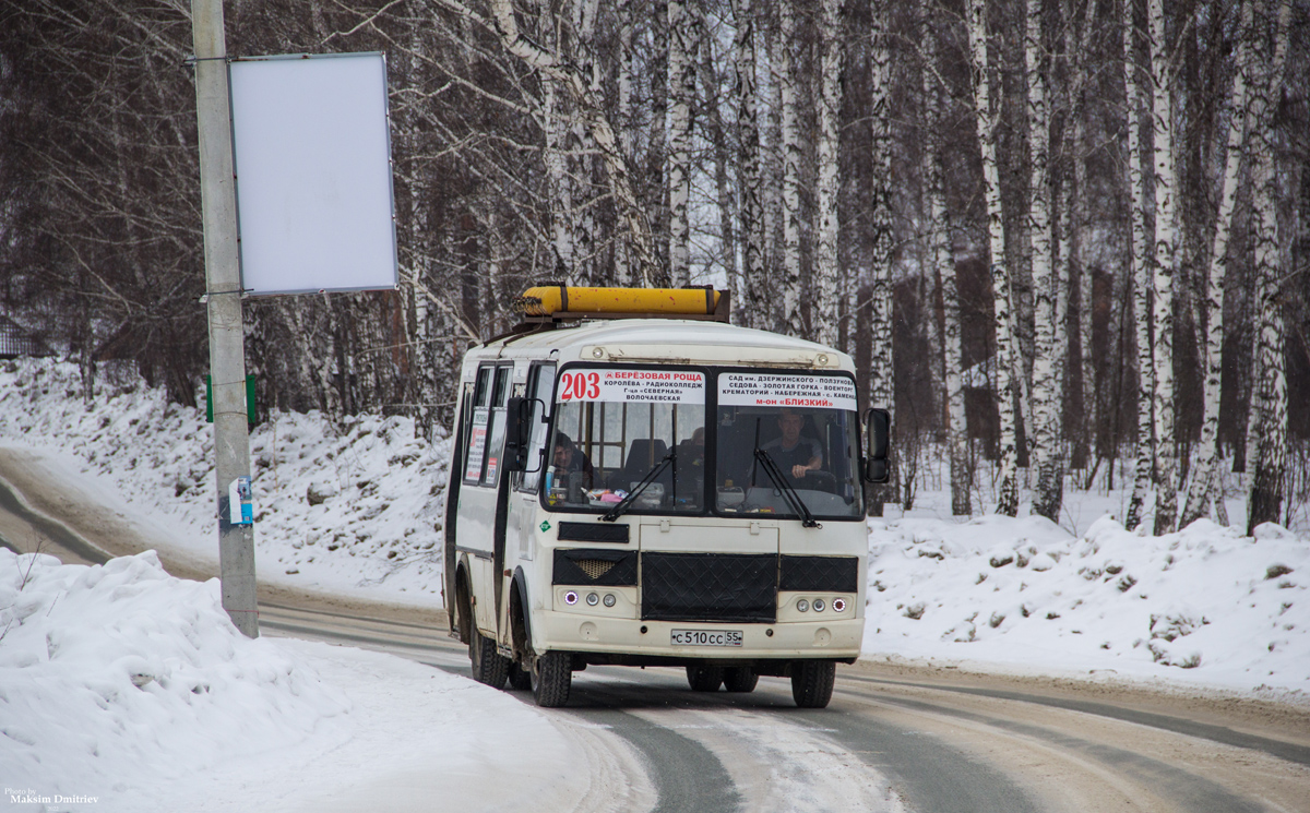 Новосибирская область, ПАЗ-32054 № С 510 СС 55