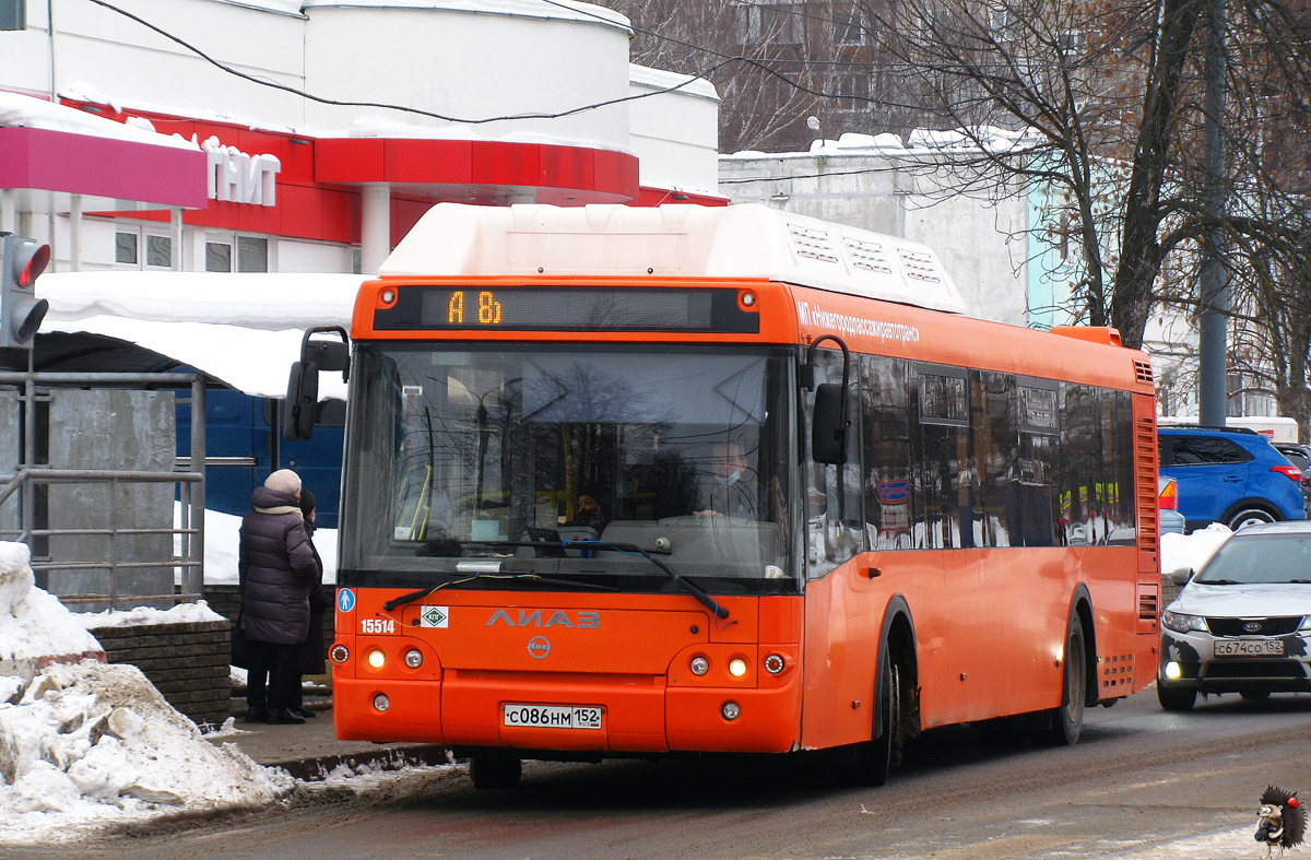 Нижегородская область, ЛиАЗ-5292.67 (CNG) № 15514