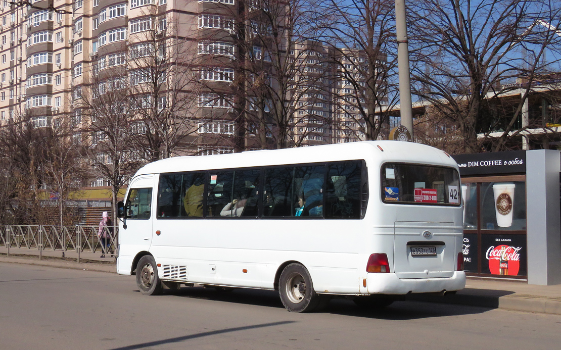 Краснодарский край, Hyundai County Kuzbass № В 353 ТС 123