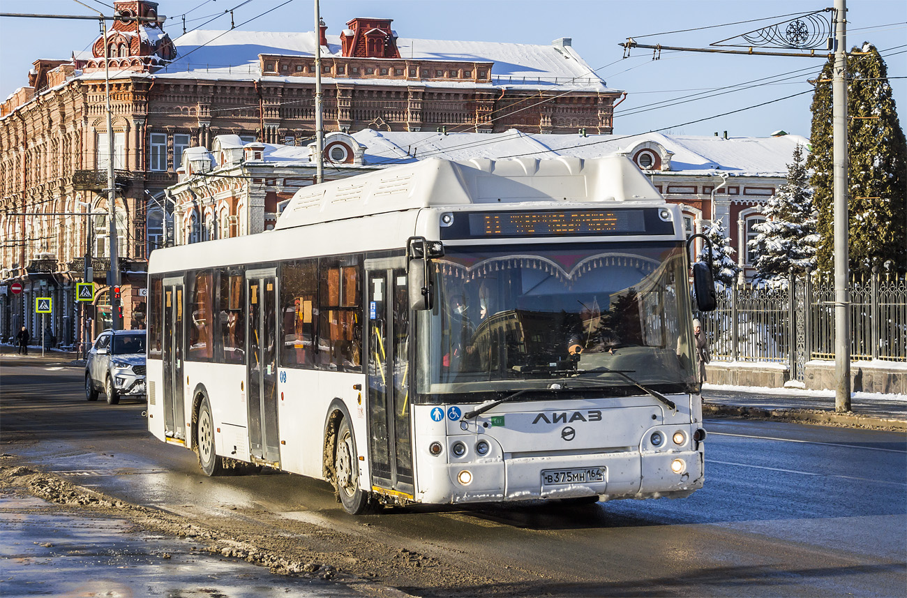 Saratov region, LiAZ-5292.67 (CNG) № В 375 МН 164