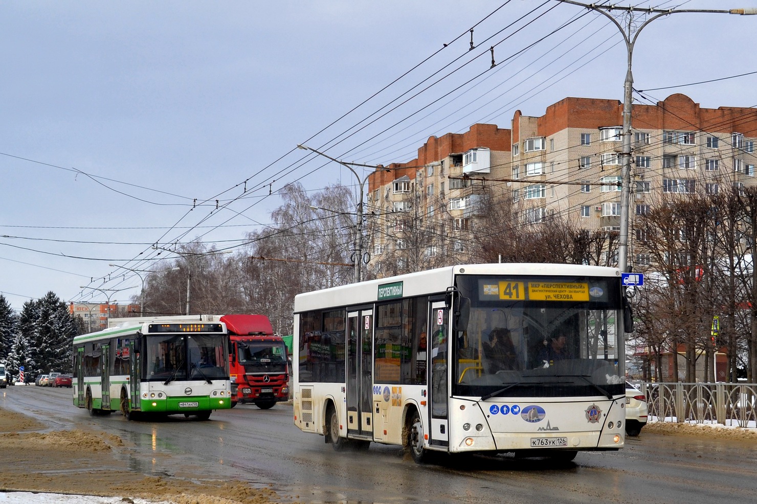 Ставропольский край, МАЗ-206.086 № К 763 УК 126