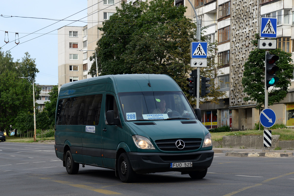 Литва, Mercedes-Benz Sprinter W906 311CDI № FUO 525