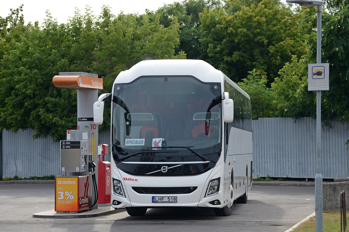 Литва, Volvo 9700 (2018') № LHF 518