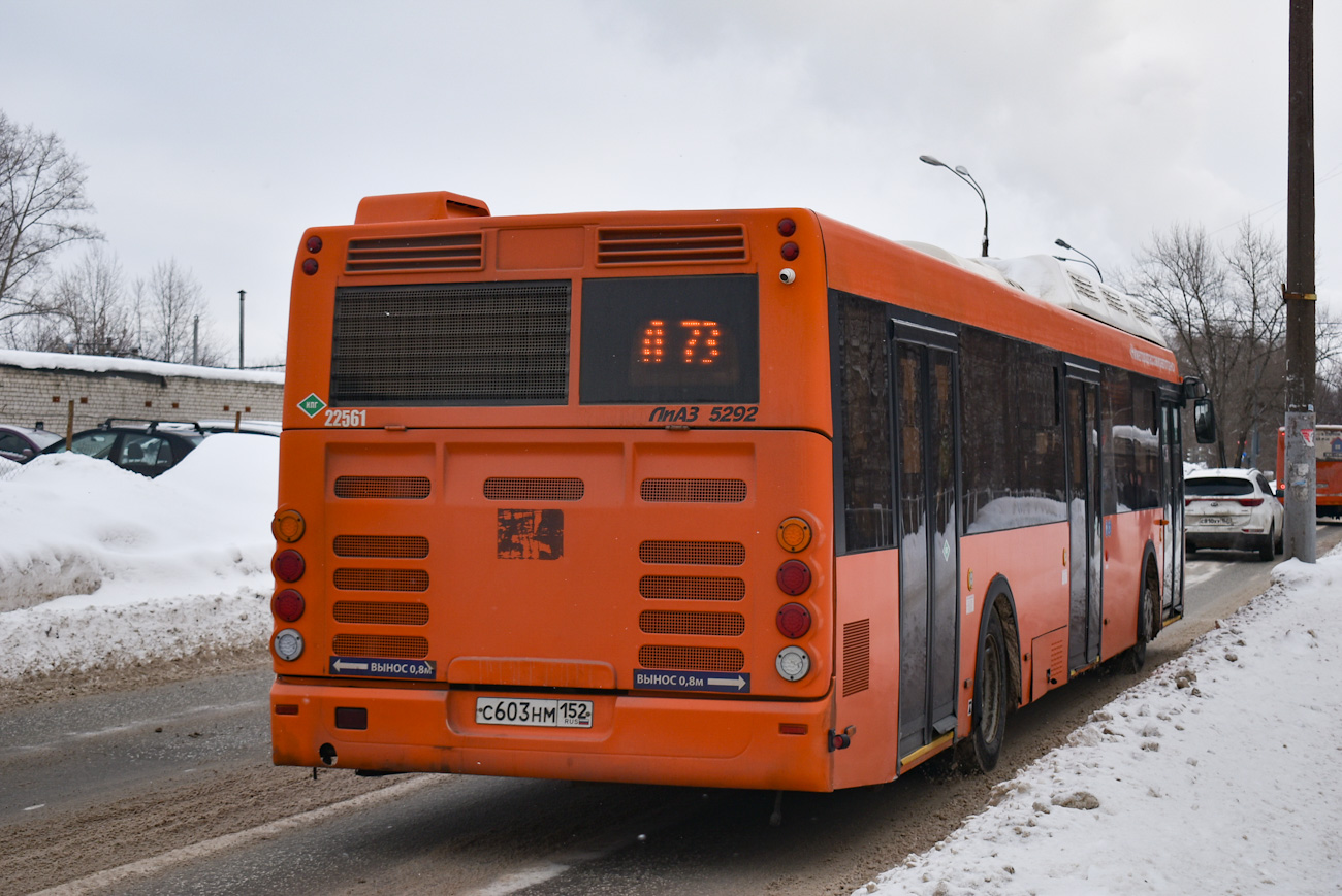 Nizhegorodskaya region, LiAZ-5292.67 (CNG) # 22561