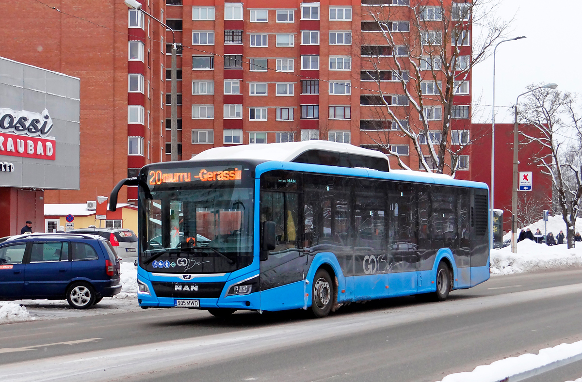 Эстония, MAN 12C Lion's City 12 G NL280 № 905 MWD