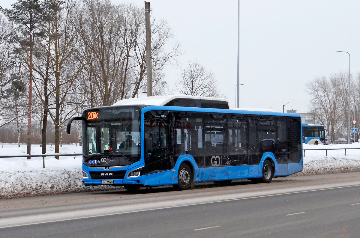 Эстония, MAN 12C Lion's City 12 G NL280 № 907 MWD