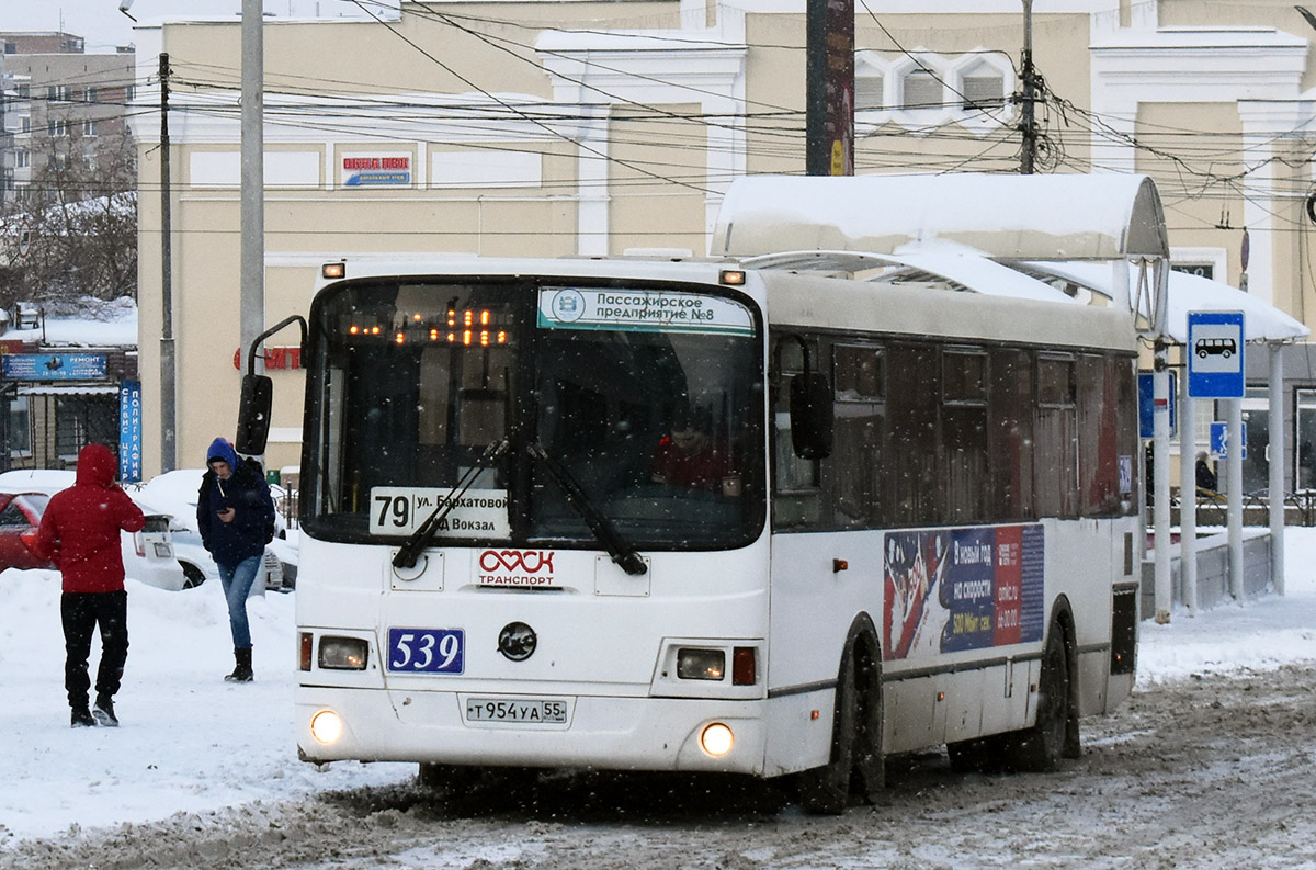 Омская область, ЛиАЗ-5256.53 № 539