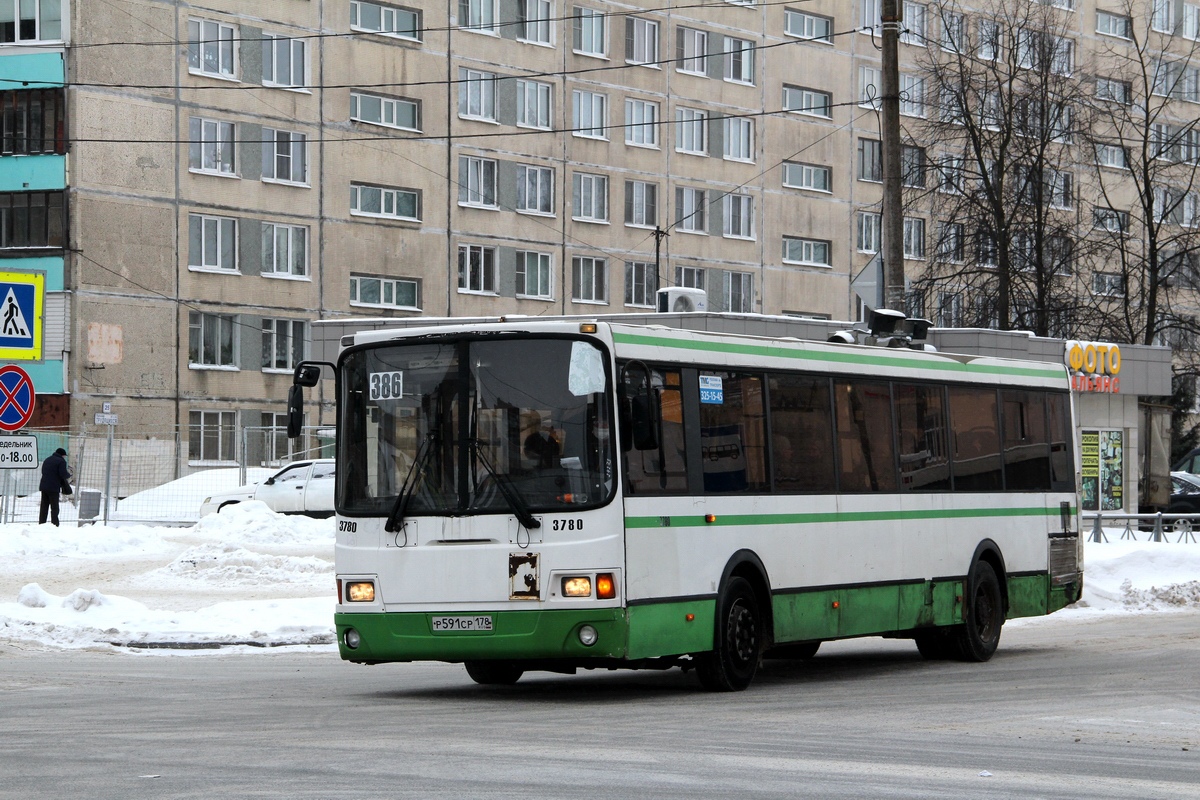 Санкт-Петербург, ЛиАЗ-5293.60 № 3780