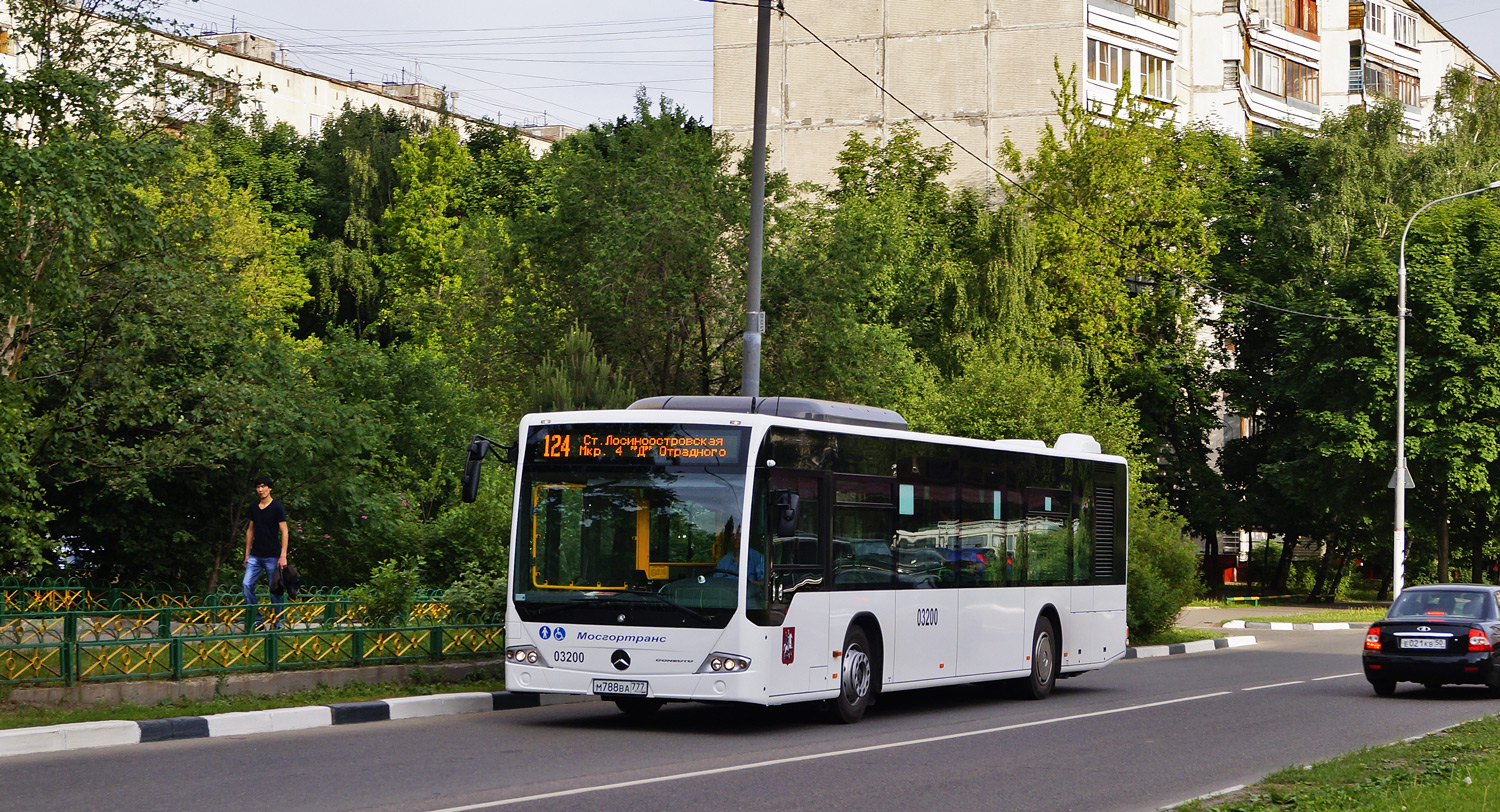 Москва, Mercedes-Benz Conecto II № 03200