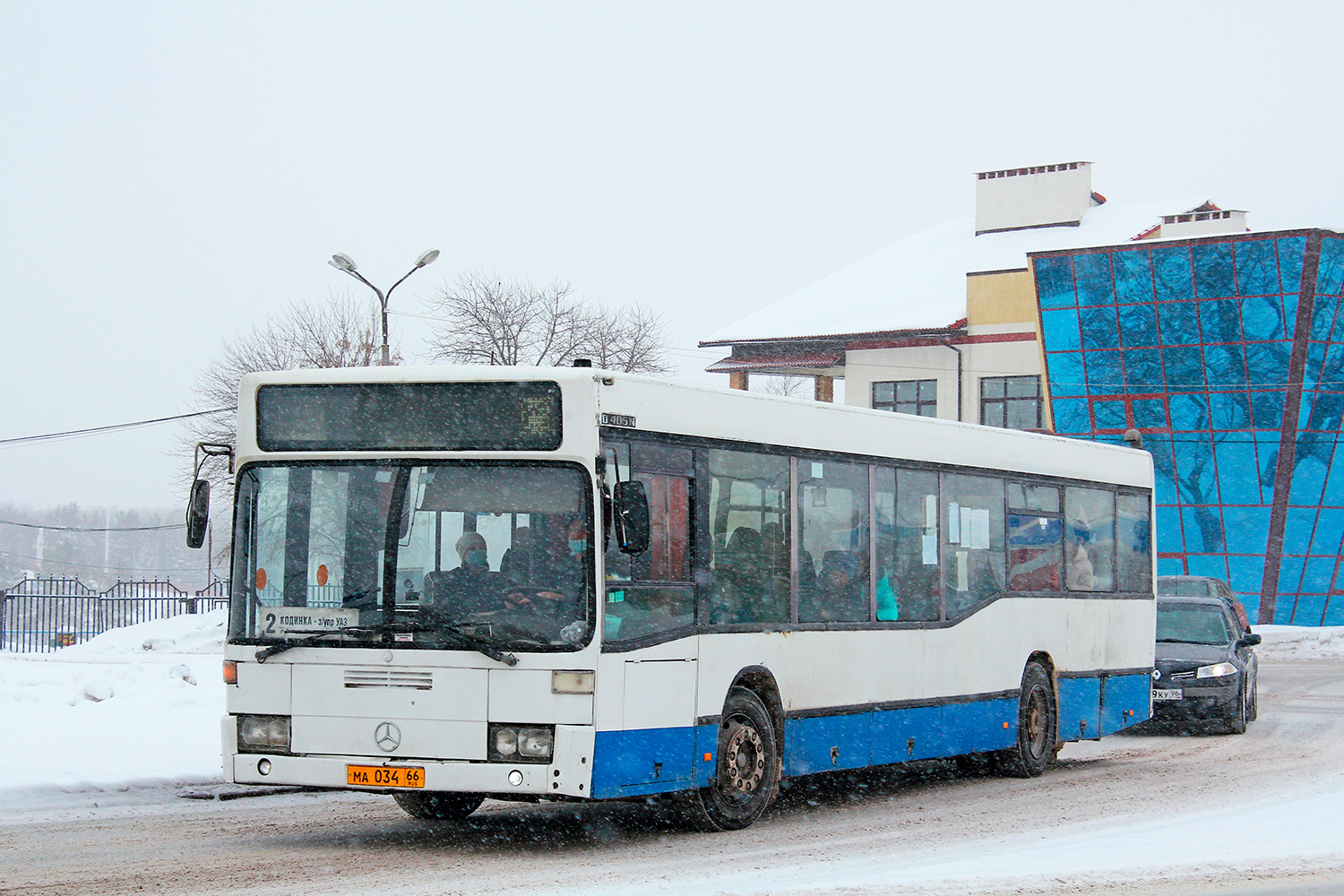 Свердловская область, Mercedes-Benz O405N2 № МА 034 66