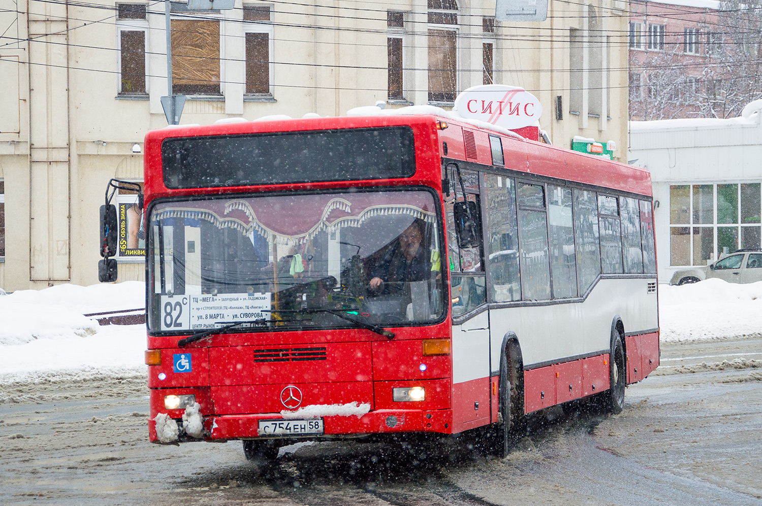 Пензенская область, Mercedes-Benz O405N2 (SAM) № С 754 ЕН 58