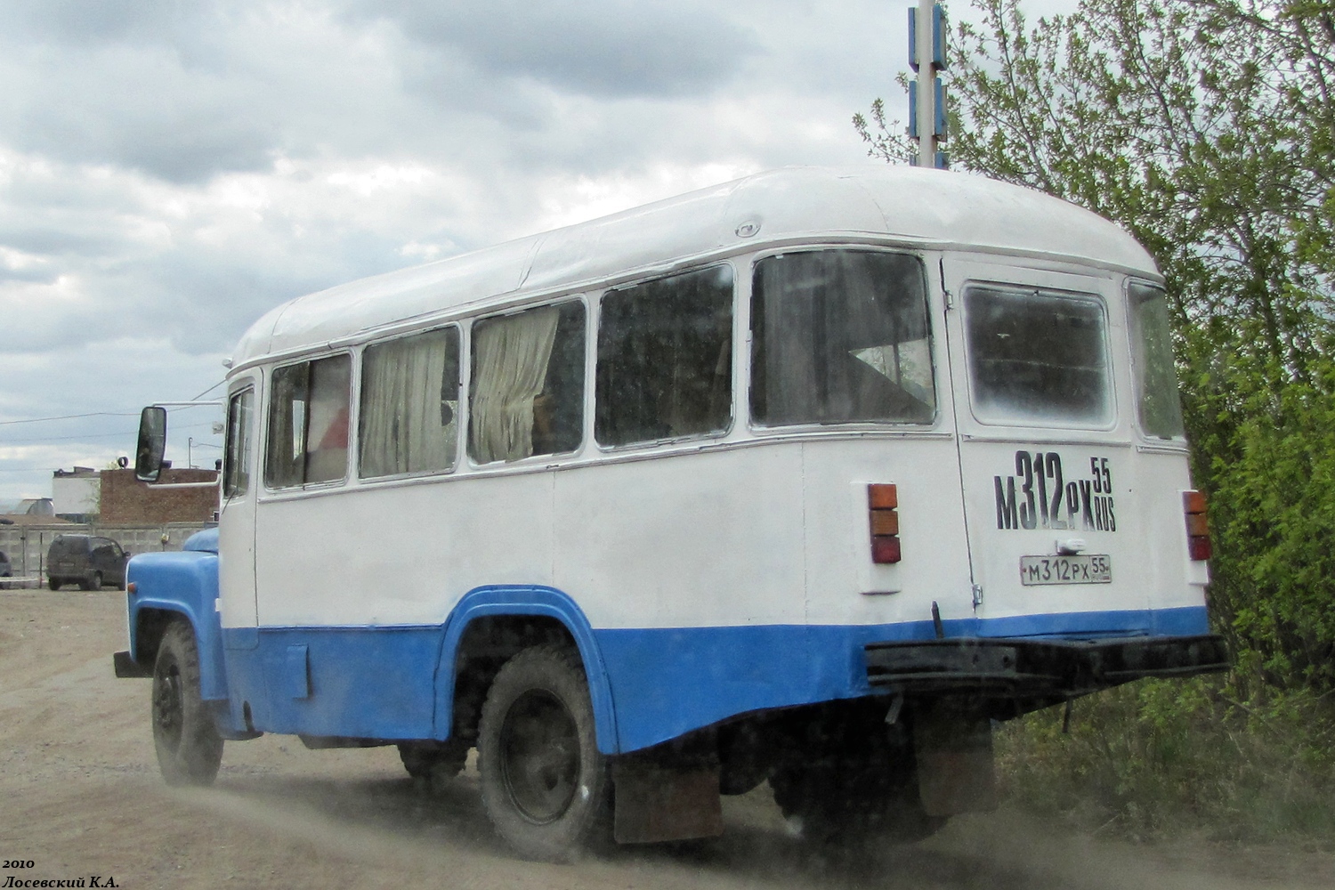 Омская область, КАвЗ-685 № М 312 РХ 55