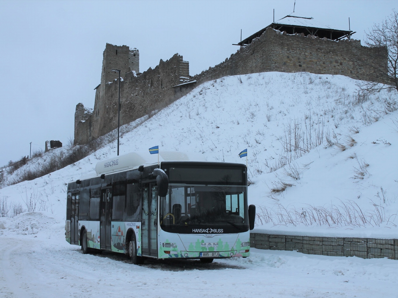 Эстония, MAN A21 Lion's City NL313 CNG № 885 BTJ