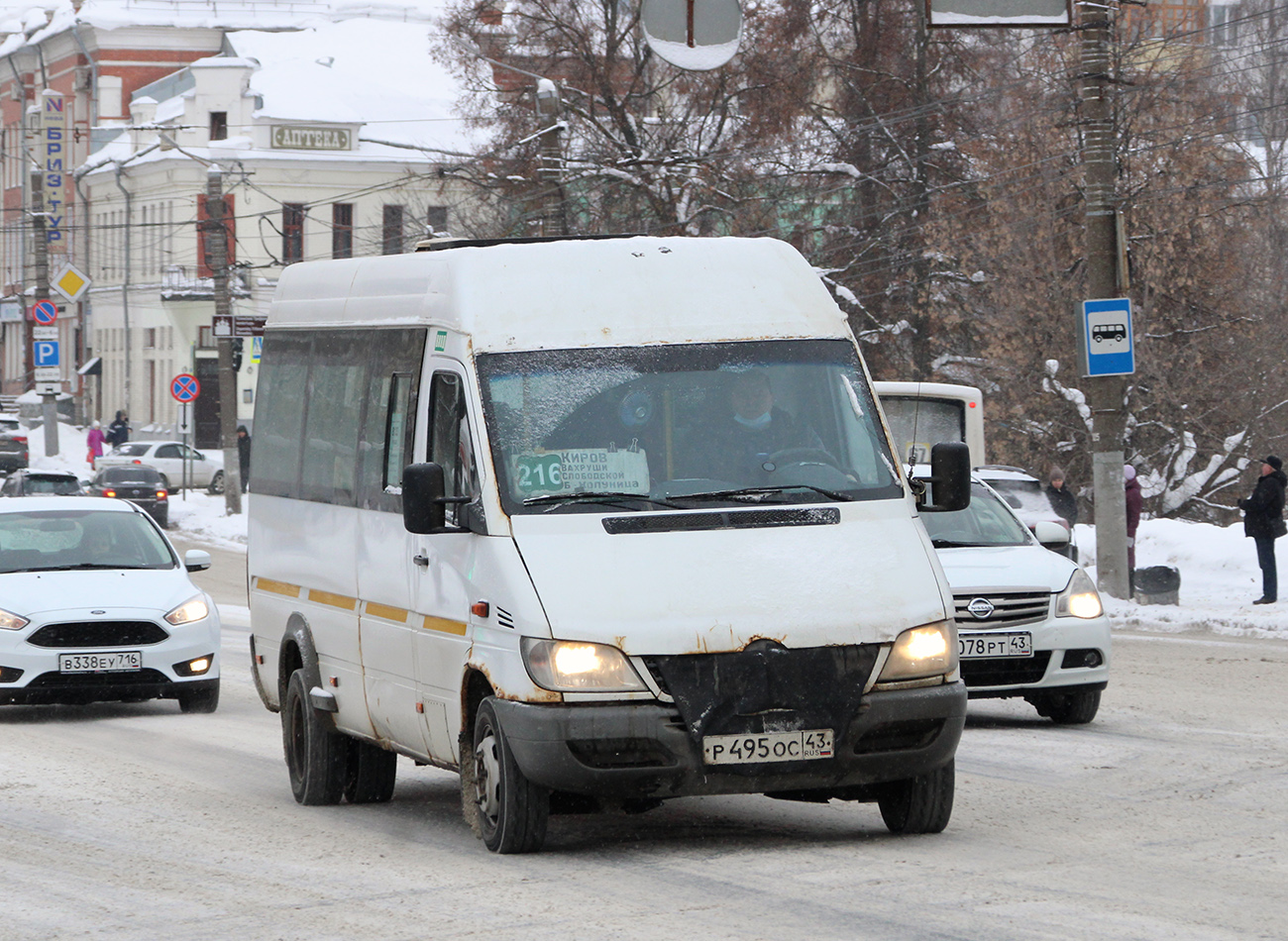 Кировская область, Луидор-223210 (MB Sprinter 413CDI) № Р 495 ОС 43