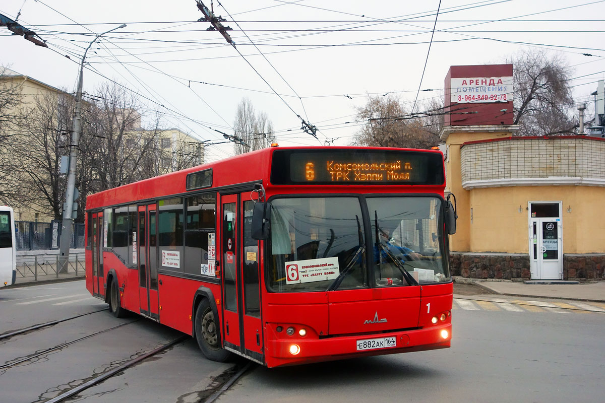 Saratov region, MAZ-103.465 № Е 882 АК 164