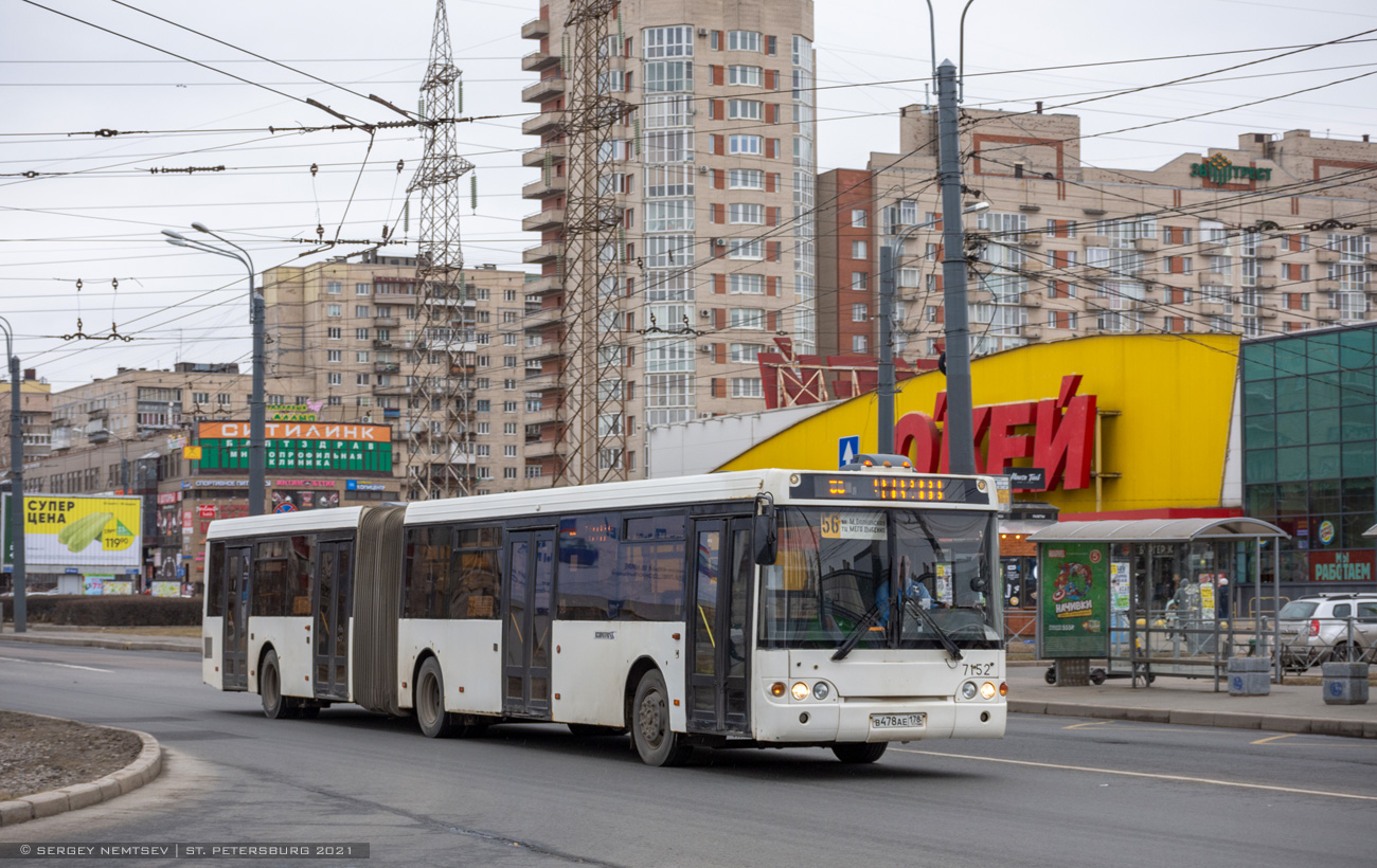 Санкт-Петербург, ЛиАЗ-6213.20 № 7152