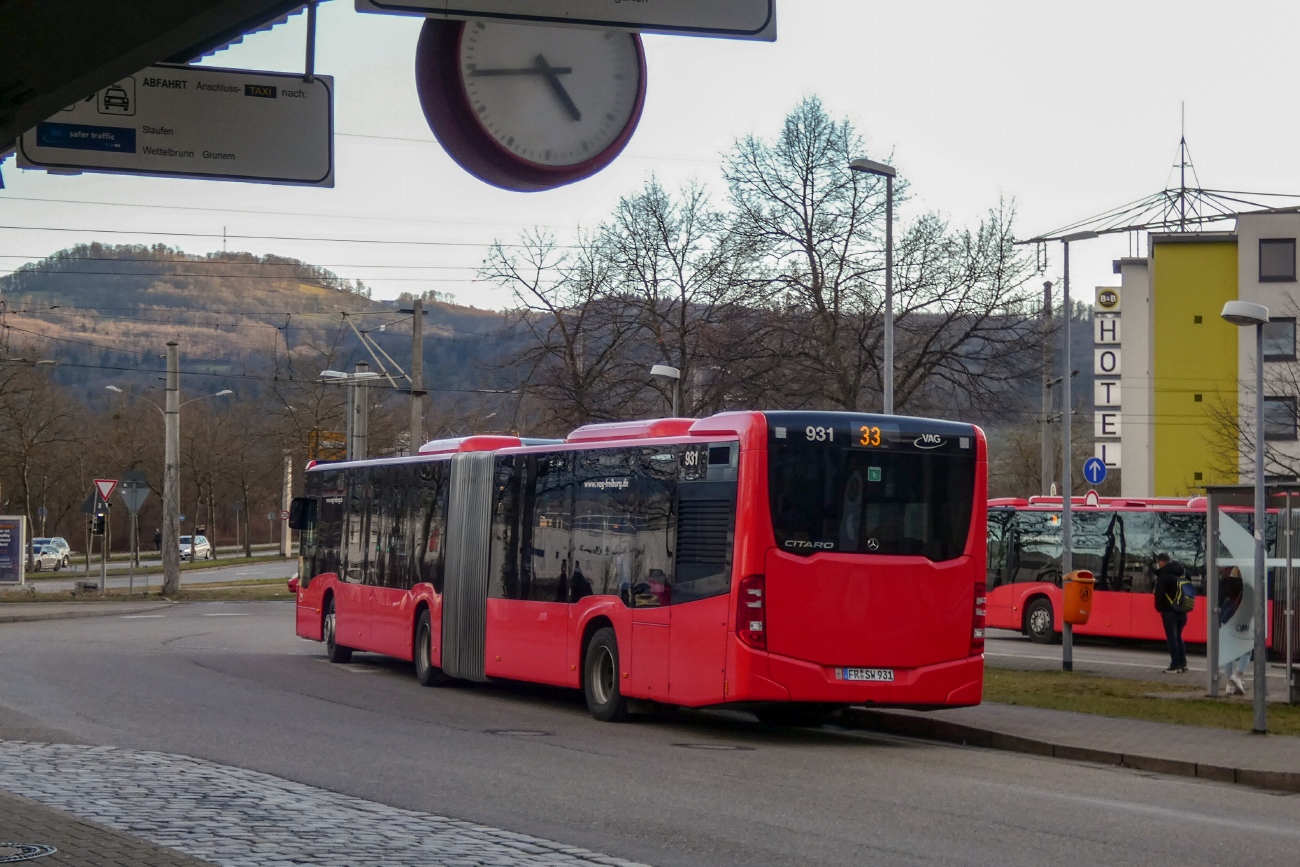 Баден-Вюртемберг, Mercedes-Benz Citaro C2 G № 931