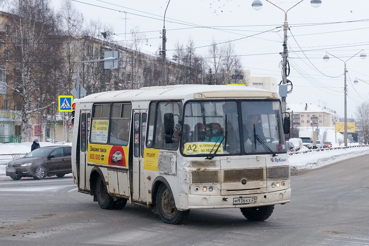 Архангельская область, ПАЗ-32054 № М 936 КХ 29