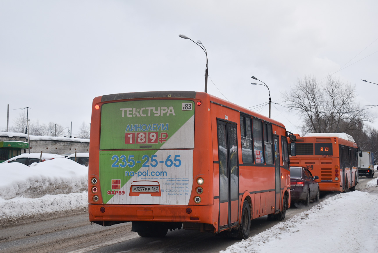 Nizhegorodskaya region, PAZ-320414-05 "Vektor" Nr. Р 357 ВР 152